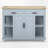 Kitchen Island with Extendable Dining Table-950181084
