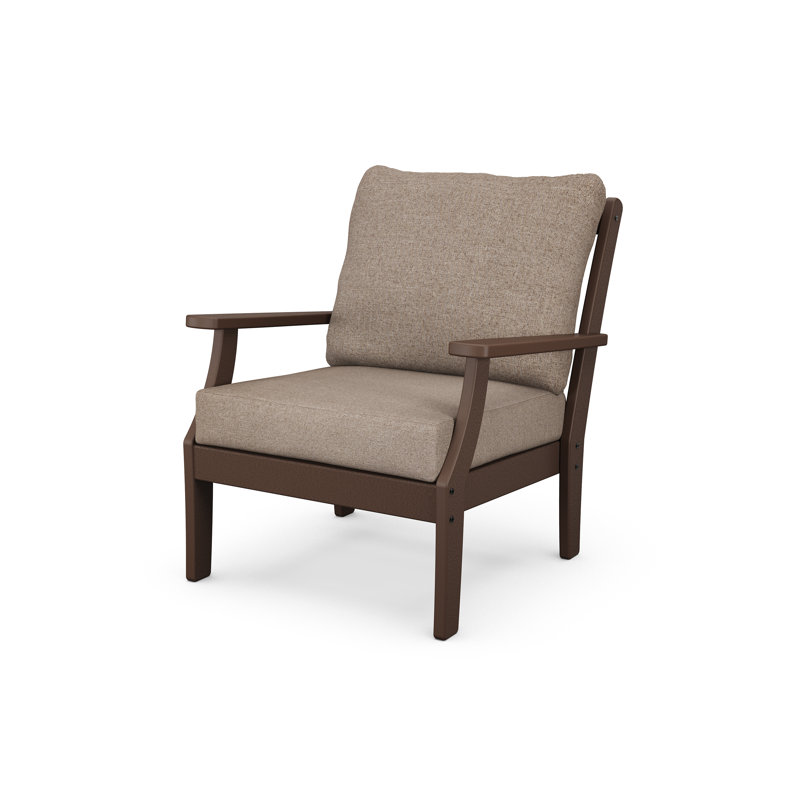 Fauteuil Braxton, Revolution® épicé brun, Beige foncé