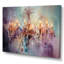 «Chandelier Impressionistic Splendor Pointillism», reproduction d'art sur toile-1314957792-1315763824