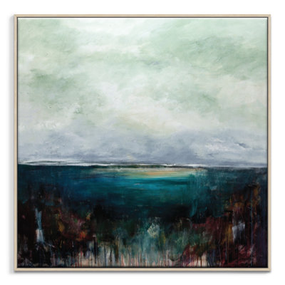 Emerald Invite by Lydia Ben-Natan - Painting on Canvas
