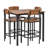 5-Piece Counter Height Bar Table