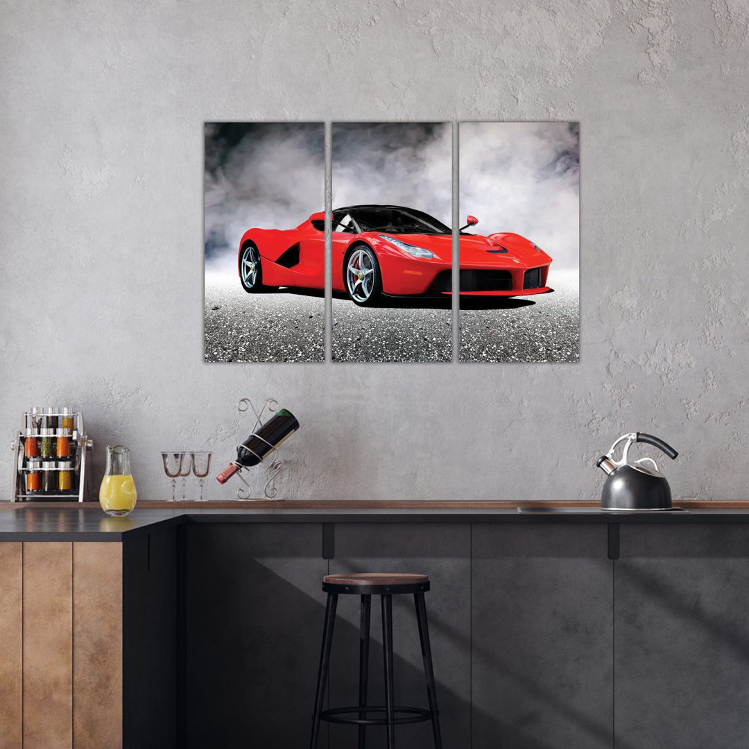 LaFerrari von Mark Rogan - Giclée auf Leinwand ohne Rahmen