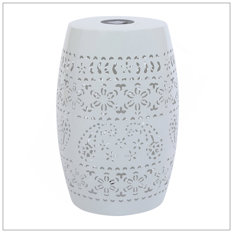 SOLAR SIDE TABLE, White