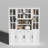 63"W Buffet Hutch Cabinet, Kitchen Hutch Sideboard