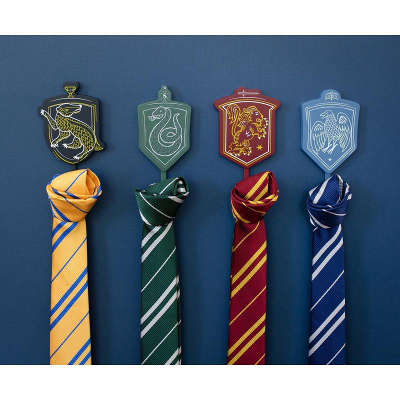 Support de rangement à crochets muraux Harry Potter Poudlard | Ensemble de 4