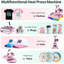 Machine à presser la chaleur 8 en 1 Suteck, Combo de sublimation par transfert de chaleur pivotant à 360 degrés 15 po x 15 po-123440601