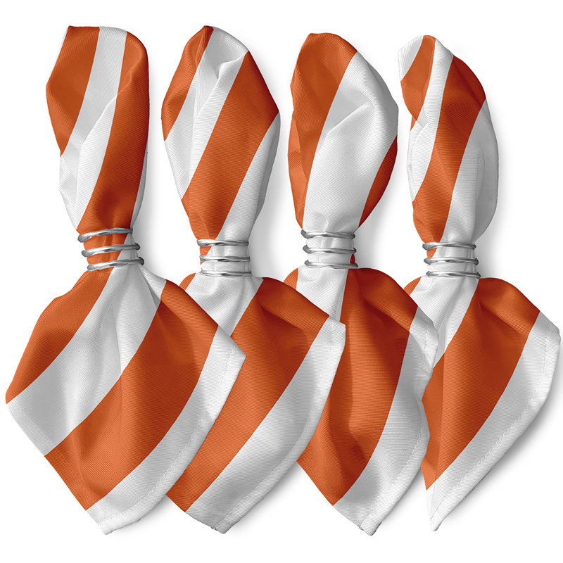 Ensemble de serviettes 4 pièces Aksel, Orange