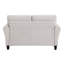 Modern In Sand Textured Fabric With Solid Frame And Cushions Desert For Living Area