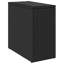  Table d'appoint de jardin noir-1144325631