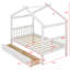 Lit en bois avec tiroirs-645429930