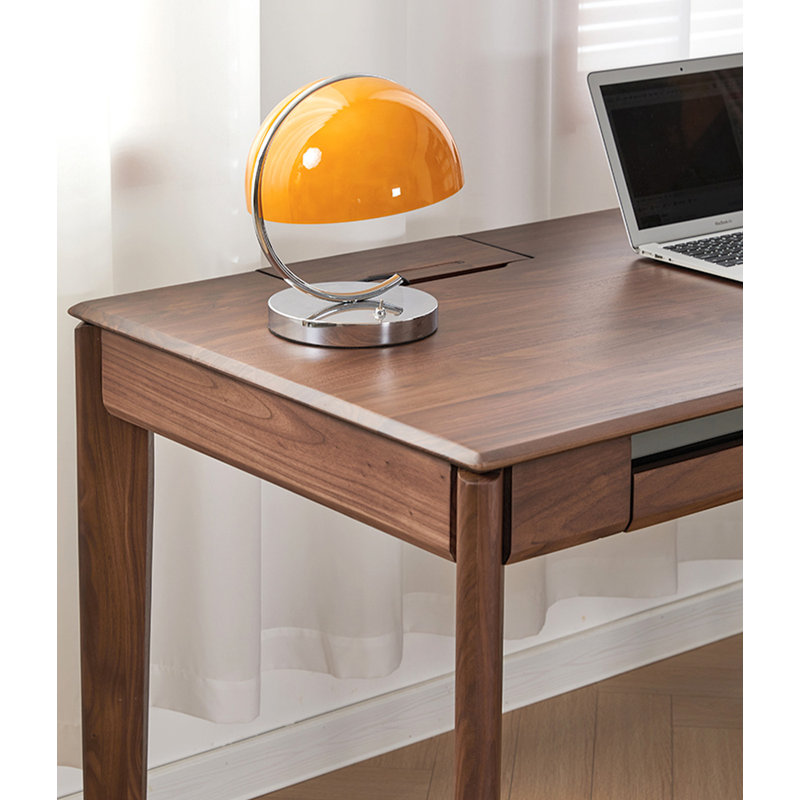 Brown Rectangular Solid Wood desks