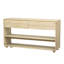 Console moderne, table d'entrée vintage avec tiroirs et tablettes-755807567
