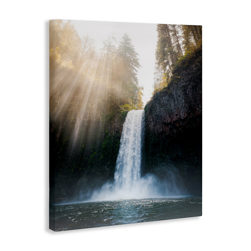 Cascade d'eau, toile magique, conception par Jared Kreiss, H 20 po x l 16 po