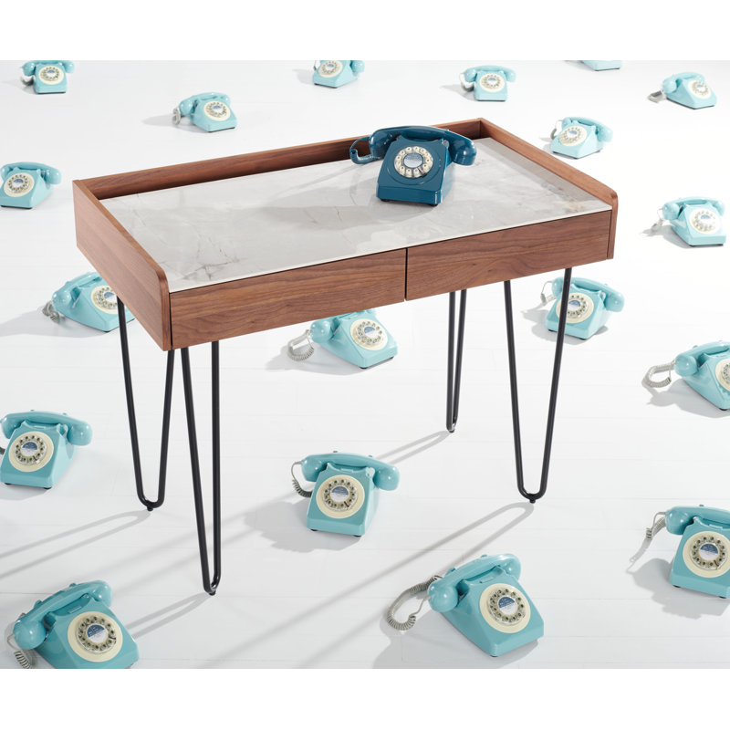 Rhinelander Metal Base Writing Desk