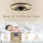 Ventilateur de plafond blanc 19 "avec lumière, télécommande 3 lumières à DEL à intensité variable RVB pour salon de chambre à coucher-127380955