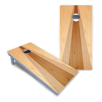 Ensemble de cornhole en composite deux tons toutes saisons