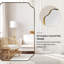 Miroir de salle de bain Modern Cadre en acier inoxydable-856112435-864994762