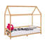 Lilac Solid Wood Canopy Bed
