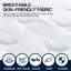 Matelas hybride 12 po à refroidissement moyen Certipur-US-1014942241