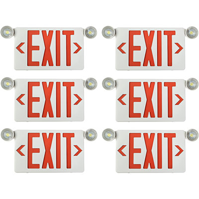 Ciata Lighting Thermoplastic LED Double Sided Exit Sign