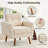  65" W Loveseat Sofa With 2 Armchair Accent Chair Tufted Upholstered Living Room Set-1492752752