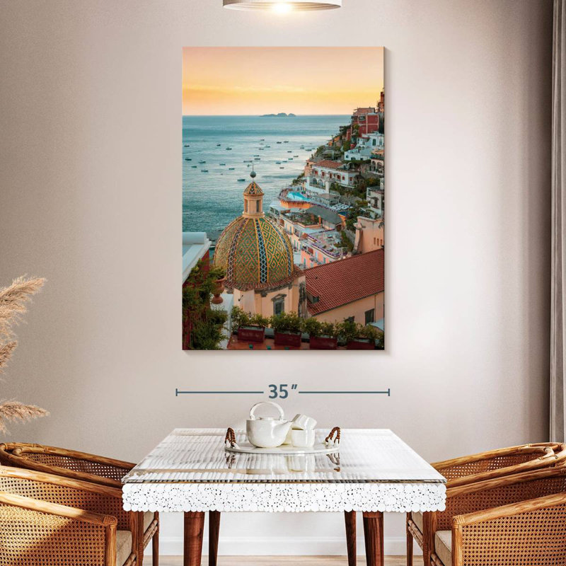 Aime Coastal Amalfi View, 51" H x 34" W