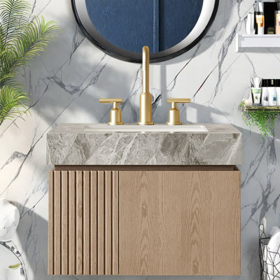 Meuble-lavabo moderne (doit inclure le meuble-lavabo et le lavabo)