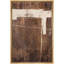 Style Mid-Century brun foncé, formes abstraites neutres, grand cadre rustique, décor minimaliste M24-101791548-101791545