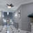24'' Ceiling Fan with LED Lights