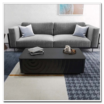 47'' Rectangle Coffee Table With Storage