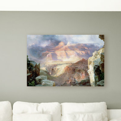 Thomas Moran - Painting on Canvas