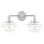 Éclairage pour meuble-lavabo à 2 lumières à intensité variable Sille-660766872-578950872
