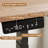 Solid Wood Electric Adjustable Desk Integrated With Pegboard-1929898282