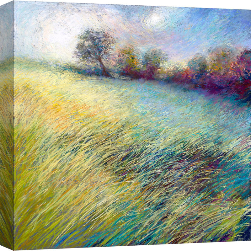 Feathered Field by Nel Whatmore - Wrapped Canvas Print, 70 cm H x 70 cm W
