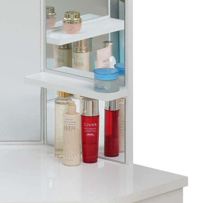 Pangle Dressing Table with Mirror