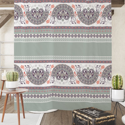 Geometric Shower Curtain