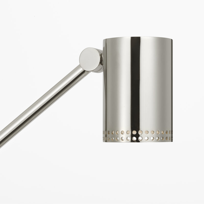 Kelly Wearstler LED Desk Table Lamp, Polished Nickel, Polished Nickel