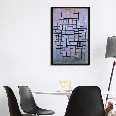 Composition 6 1914 by Piet Mondrian - Painting on Canvas