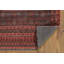 Laurel Amaya Machine Woven Polyester No Pattern Area Rug in Red-1115196149