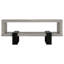 Table basse industrielle moderne avec base en bloc