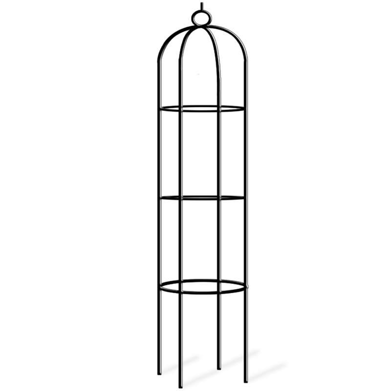 Weiler 40cm W x 40cm D Metal Arbour in Black