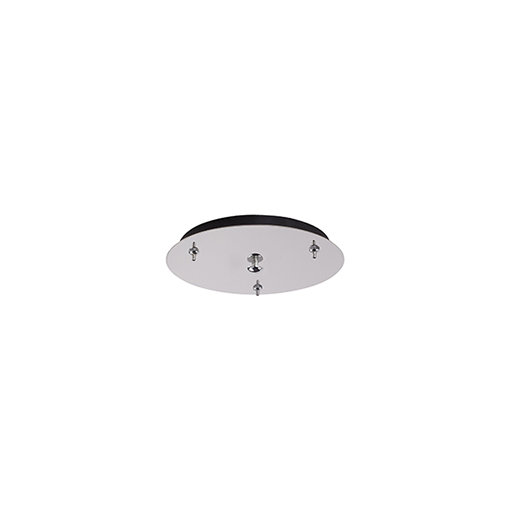 Multi-Port Canopy, 1" H x 11" W x 11" D, Gray