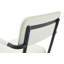 Ensemble de 2 chaises de salle à manger, chaises de salle à manger rembourrées avec tissu en velours doux et doux pour la peau, accoudoirs suspendus à la table, pieds en métal avec revêtement en aérosol (ensemble de 2)