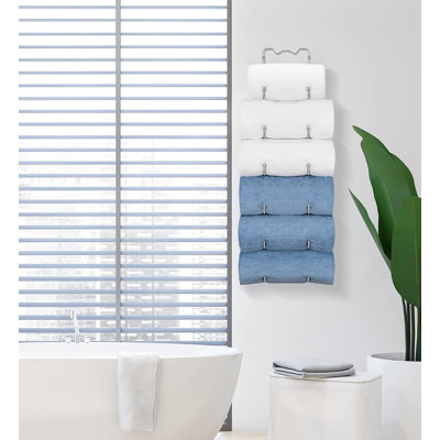 Bardolph 6 Wall Mounted Required Towel Stand