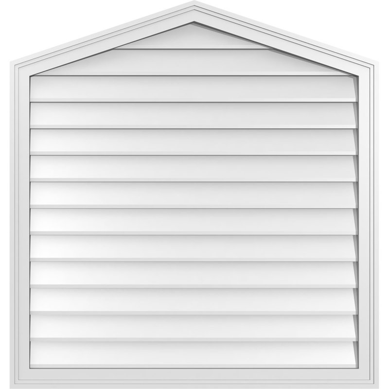 Ventilé à pignon non-fonctionnel Signature, H 40 po x l 38 po x P 1,5 po