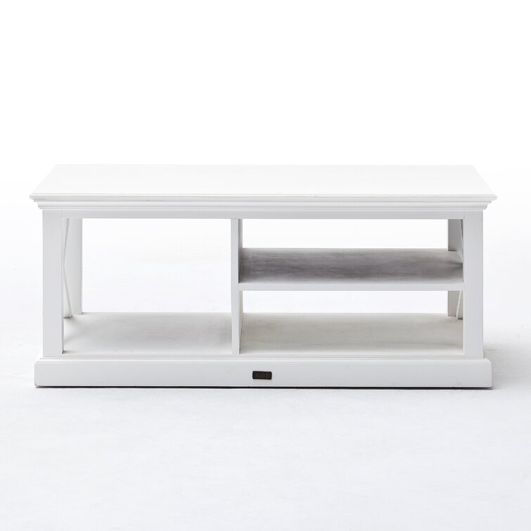 KALLHÄLL Gateleg table with storage, white/light gray, 13/35/571