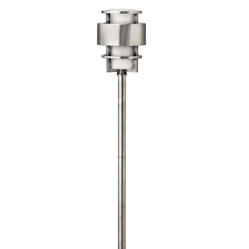Saturn Low Voltage Metal Pathway Light, Stainless Steel