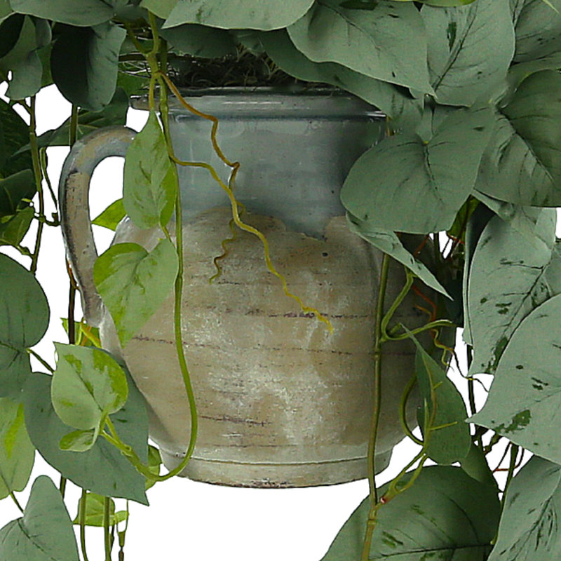 Ringold Faux Ivy Plant in Ceramic Pot