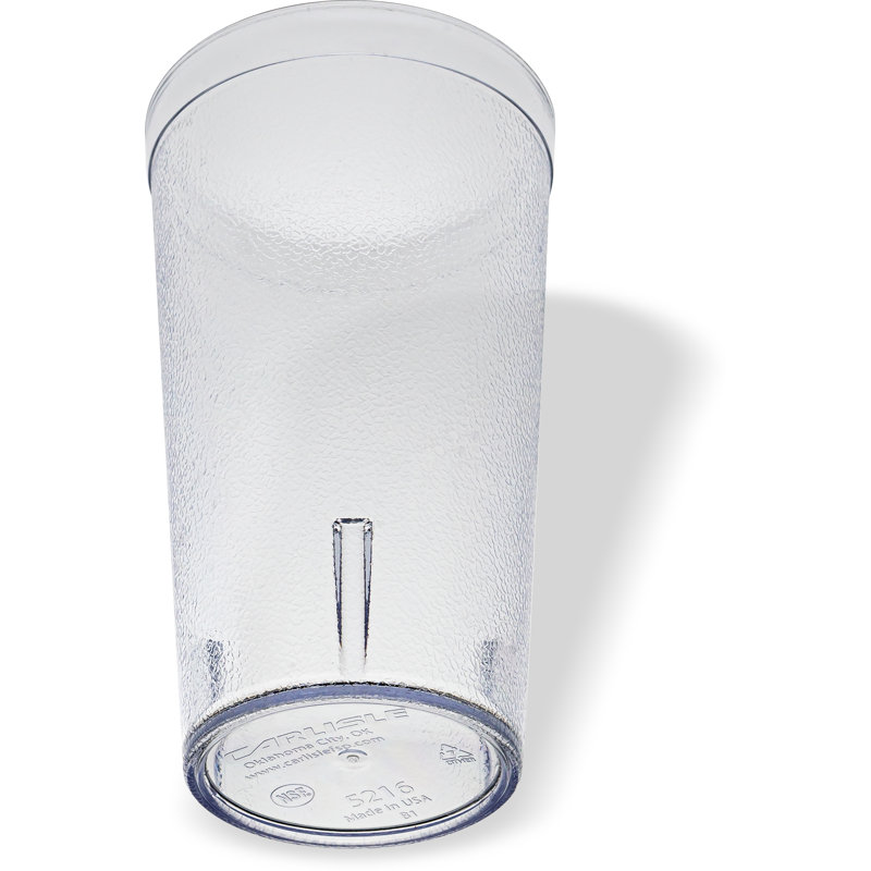 Drinking Glass Set, Clear, 16