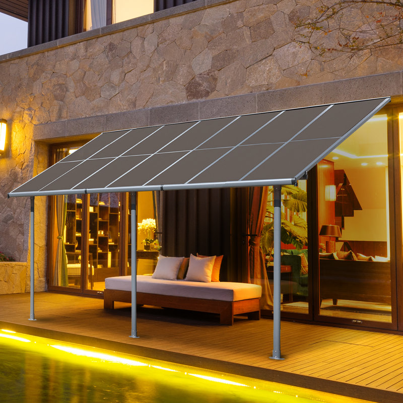 10 Ft. D Aluminum Patio Pergola, 13 Ft. W x 10 Ft. D